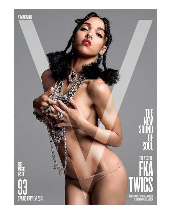 FKA Twigs for V Magazine. Shot at PIER59 St...