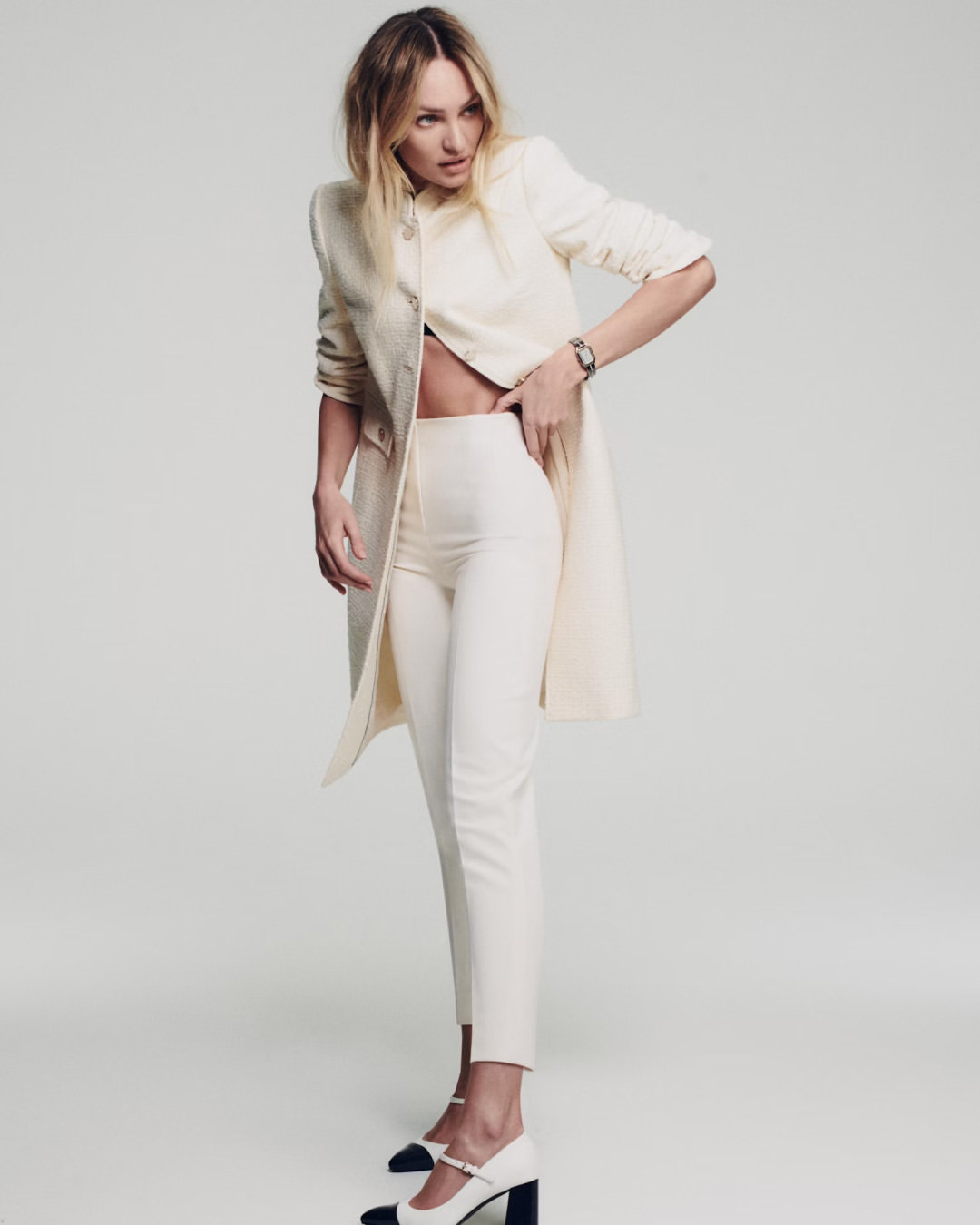 Candice Swanepoel for Anne Klein. Shot at PIER59 S...
