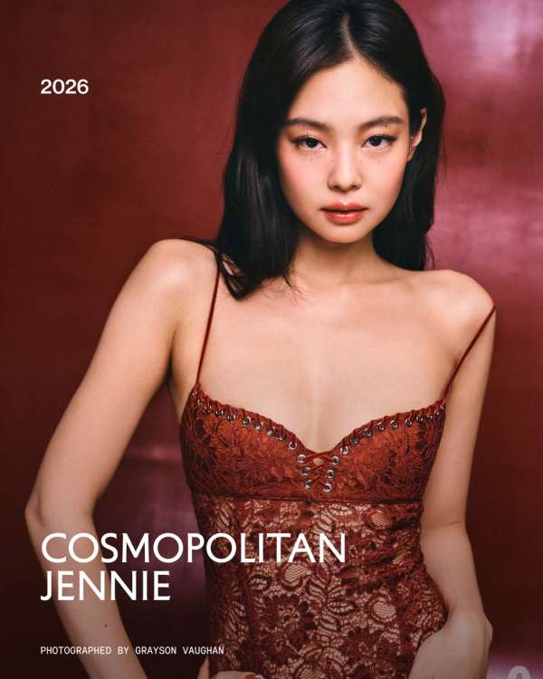 Global pop sensation Jennie in the studio f...