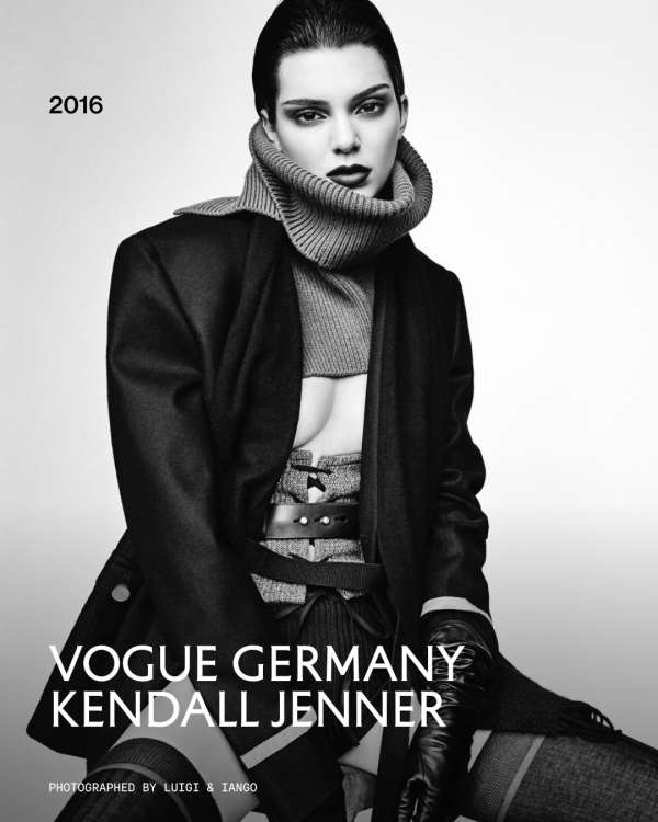 Kendall Jenner for Vogue Germany. Shot at P...