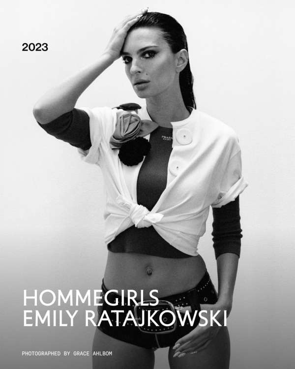 Emily Ratajkowski for HommeGirls. Shot at P...
