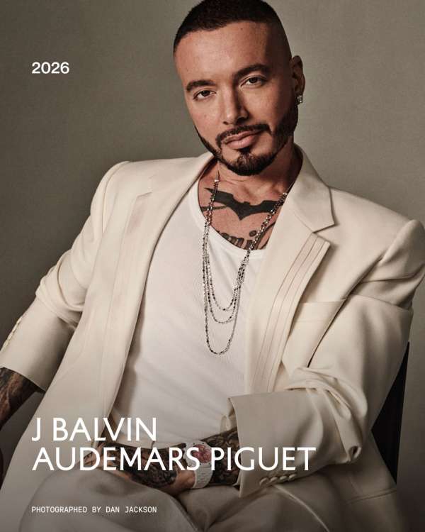 Global music icon J Balvin for Audemars Pig...