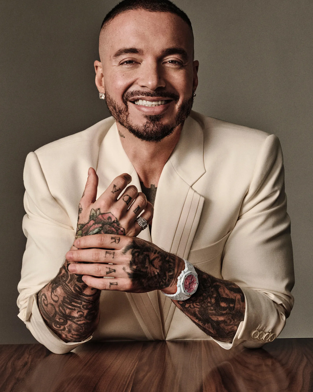 Global music icon J Balvin for Audemars Piguet, joining the story behind Serena Williams’ new watch collaboration. Produced by Vogue.⁠
⁠
Shot at PIER59 Studios.