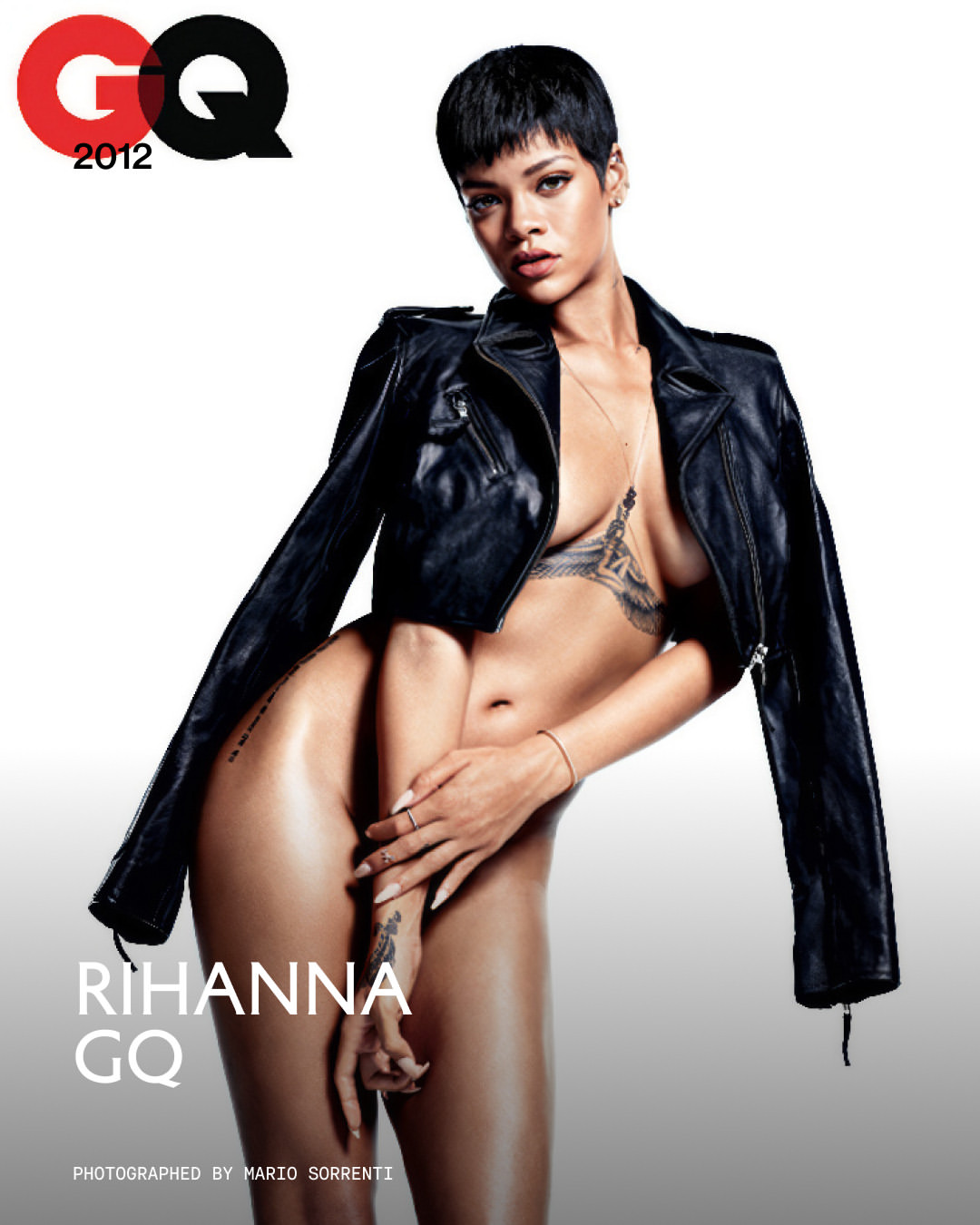 The iconic Rihanna for GQ. Shot at PIER59 Studios ...