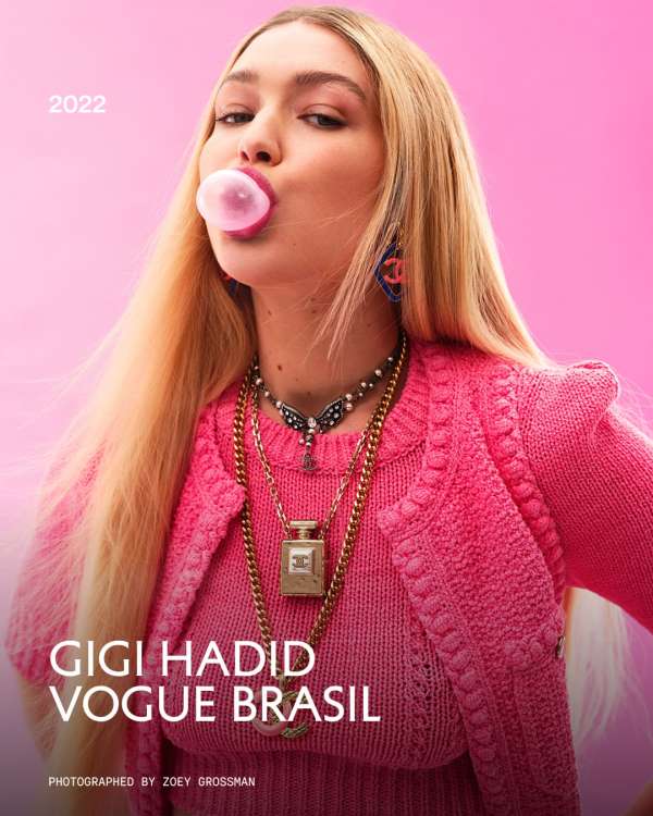 Revisiting Gigi Hadid for Vogue Brasil, in ...