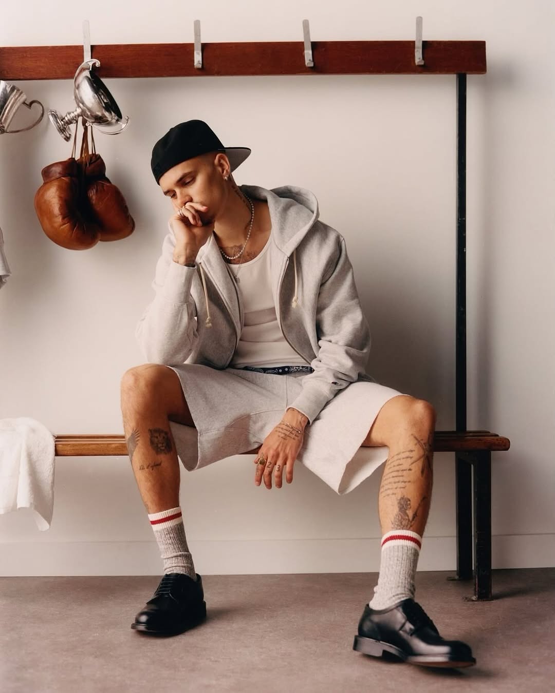 Paul Hempstead X Romeo Beckham for Champion Aug. 25