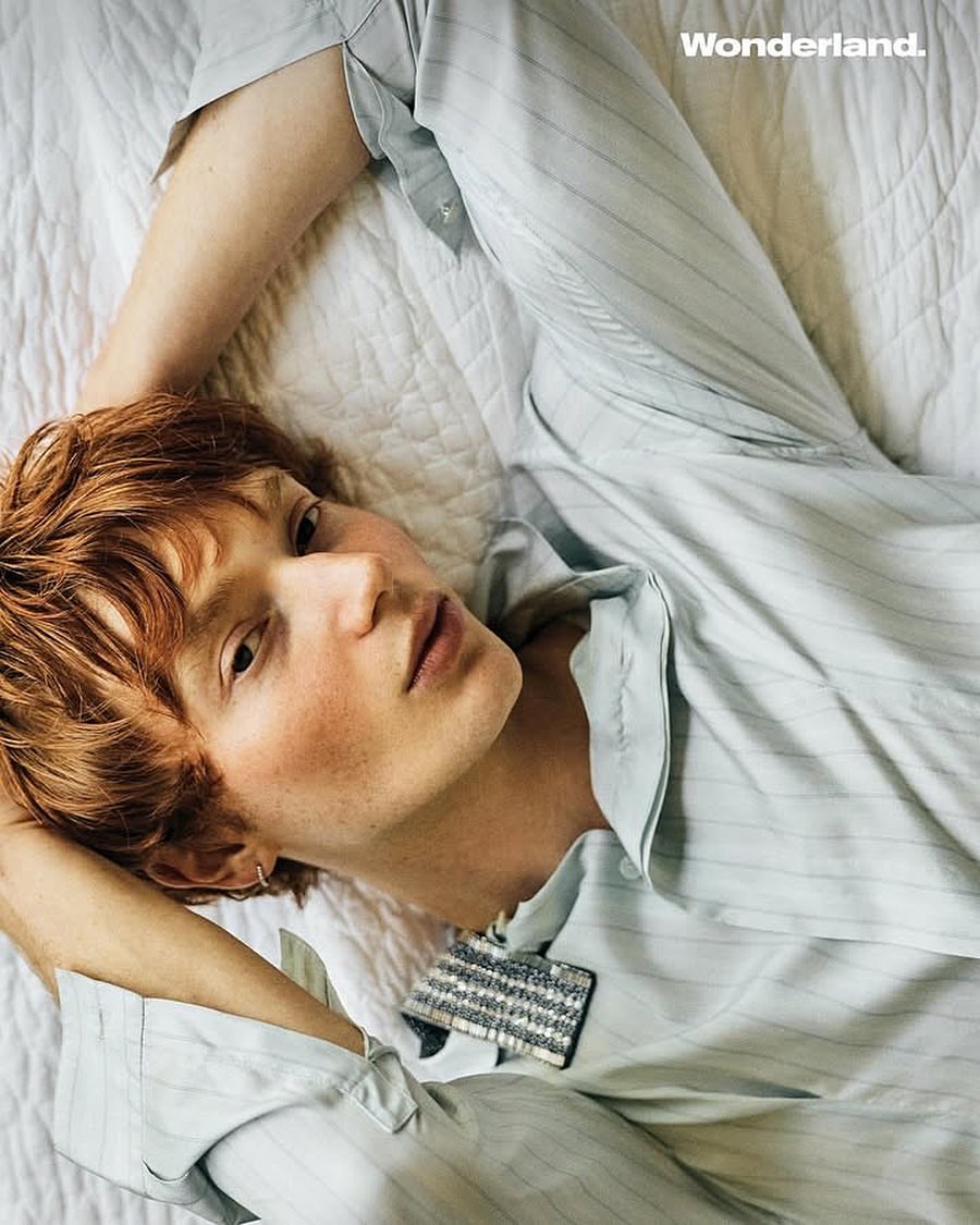 Brendan Wixted X Calum Harper for Wonderland Oct. 25