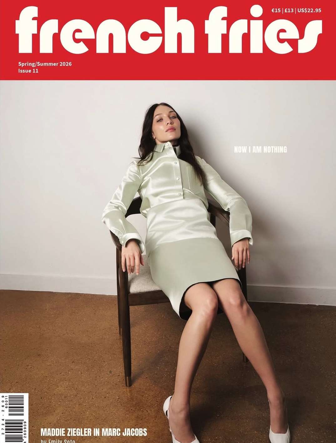 Emily Soto X Maddie Ziegler for French Fries Magazine Jun. 26