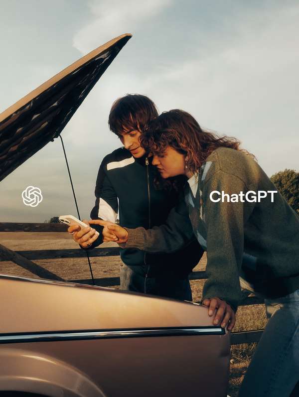 The first brand campaign for @chatgpt shot ...