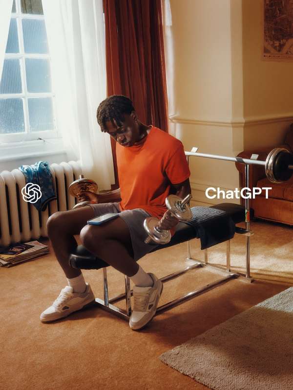 The first brand campaign for @chatgpt shot ...