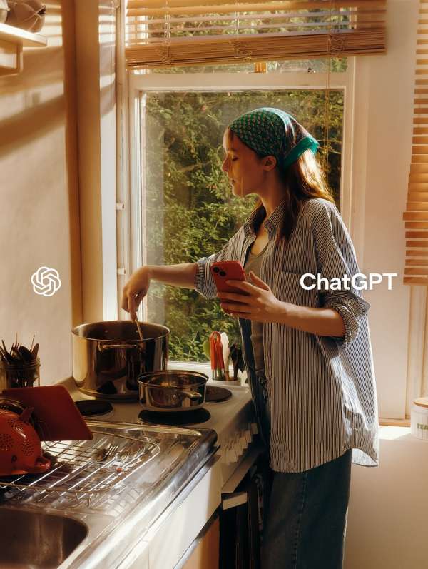 The first brand campaign for @chatgpt shot ...