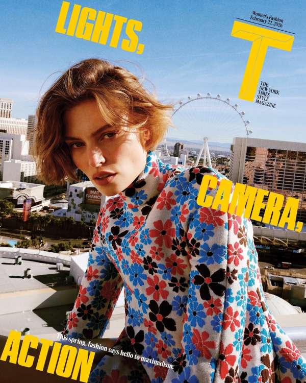 @tmagazine Cover + Womens Fashion Story: Ma...
