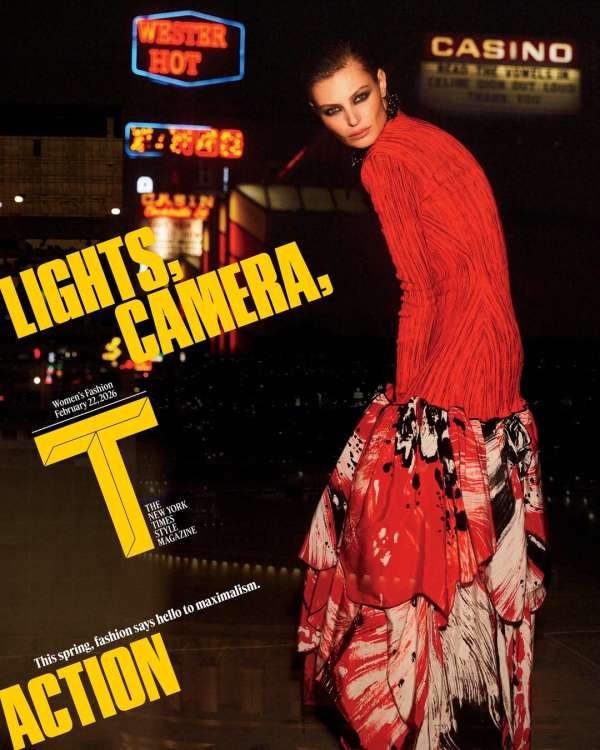@tmagazine Cover + Womens Fashion Story: Ma...