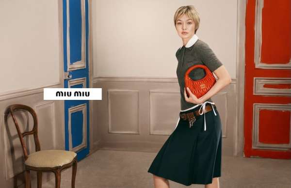The 2026 @miumiu Leathergoods campaign shot...