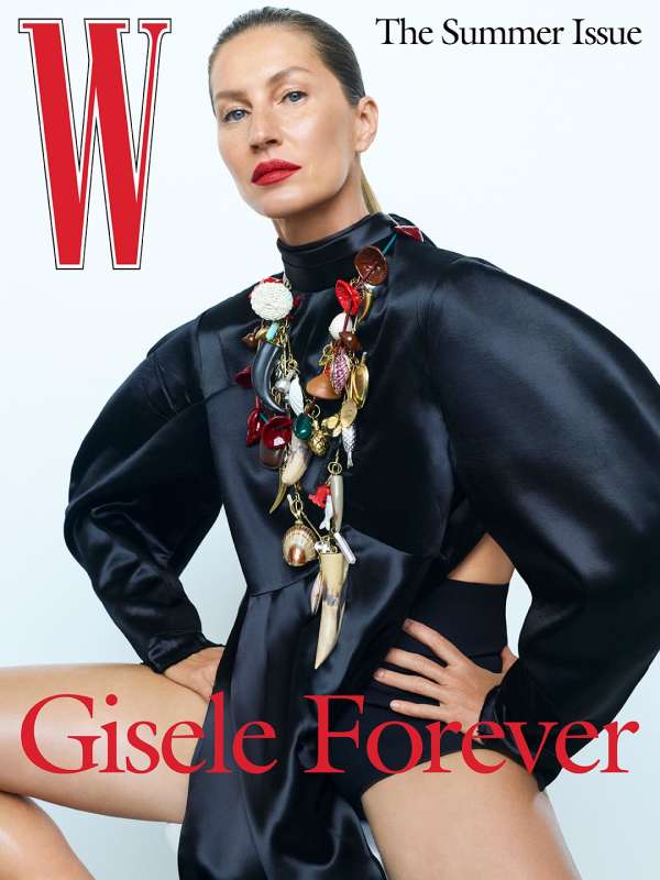 @gisele shot for @wmag Summer Issue Cover s...