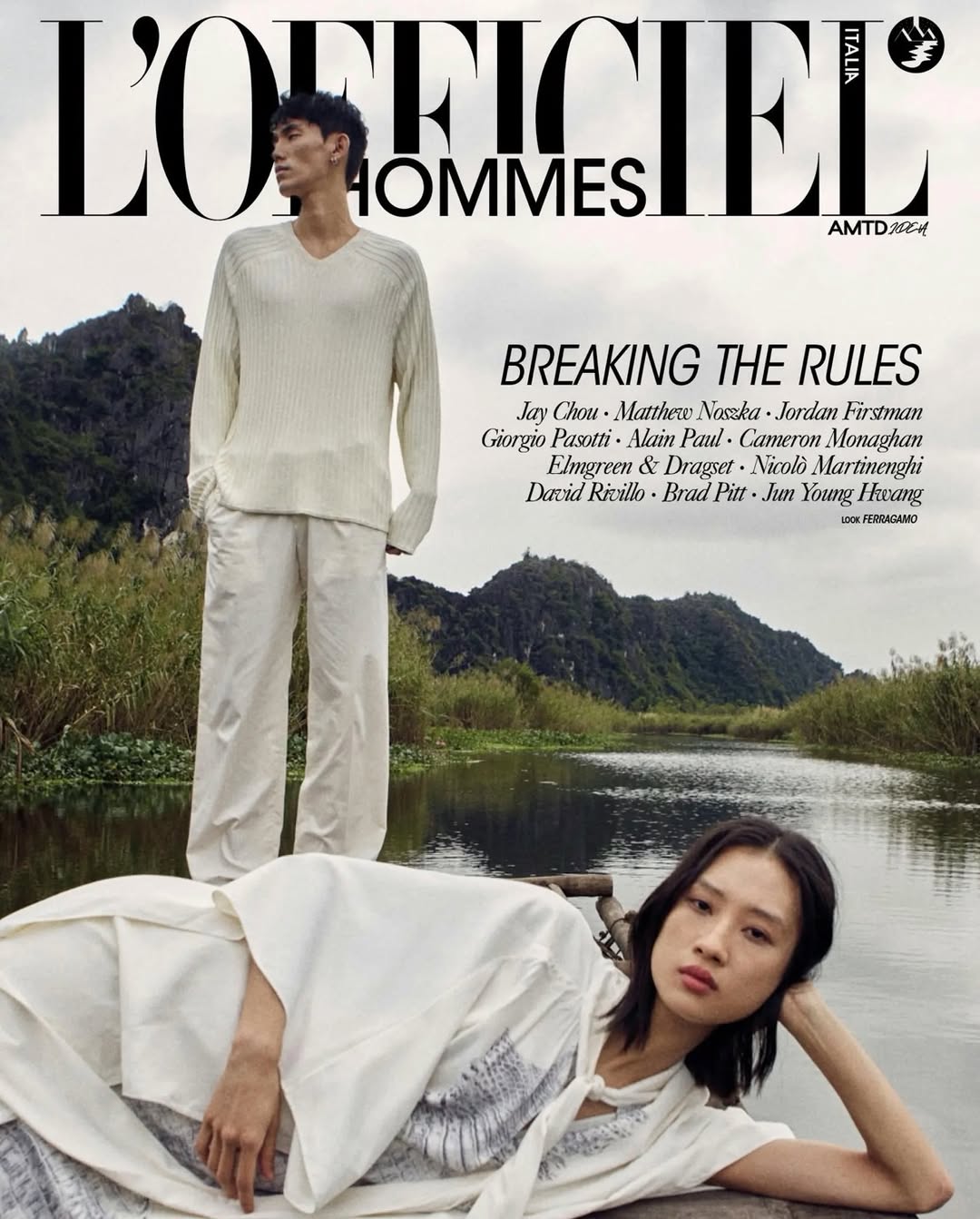 Tassili Calatroni X L’officiel Hommes Italia Feb. 26