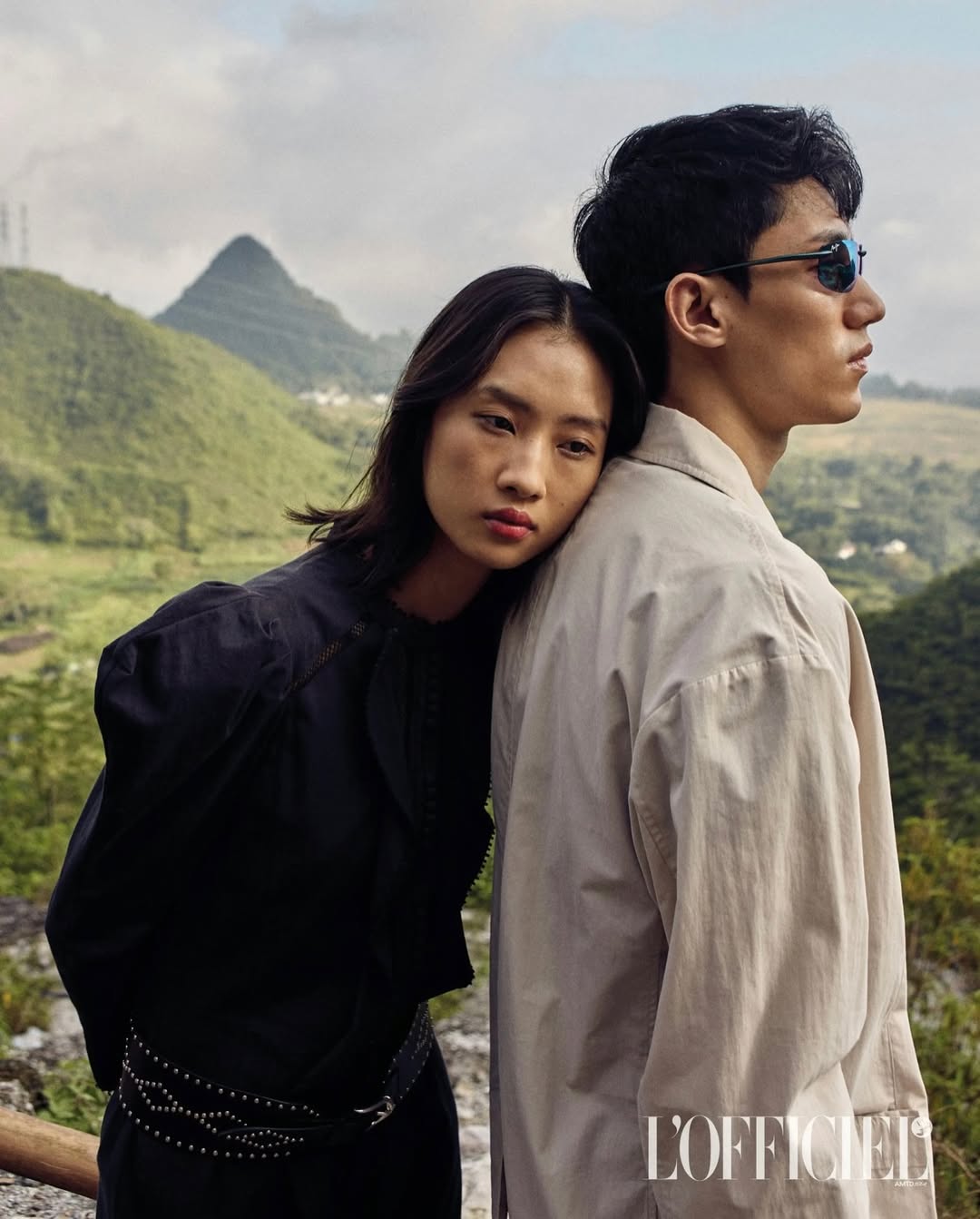 Tassili Calatroni X L'officiel Hommes Italia