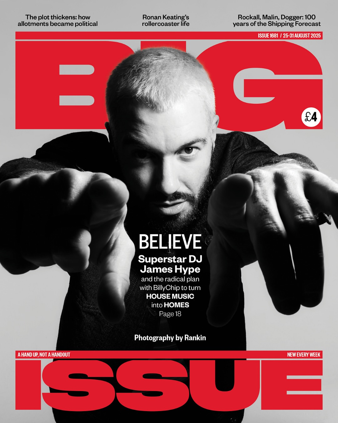 Rankin X The Big Issue Aug. 25