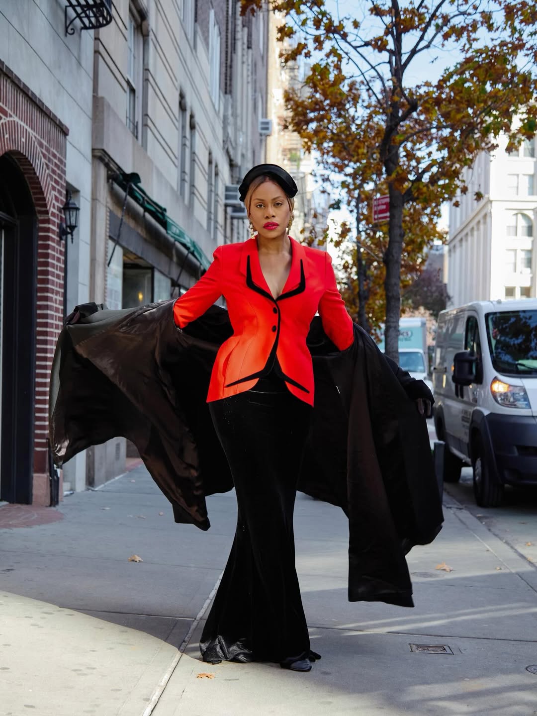 Naima Green X Laverne Cox for The Cut Feb. 26