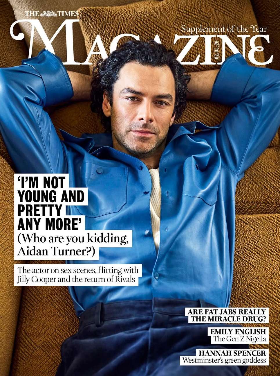Robert Wilson X Aidan Turner for The Times Magazine May. 26