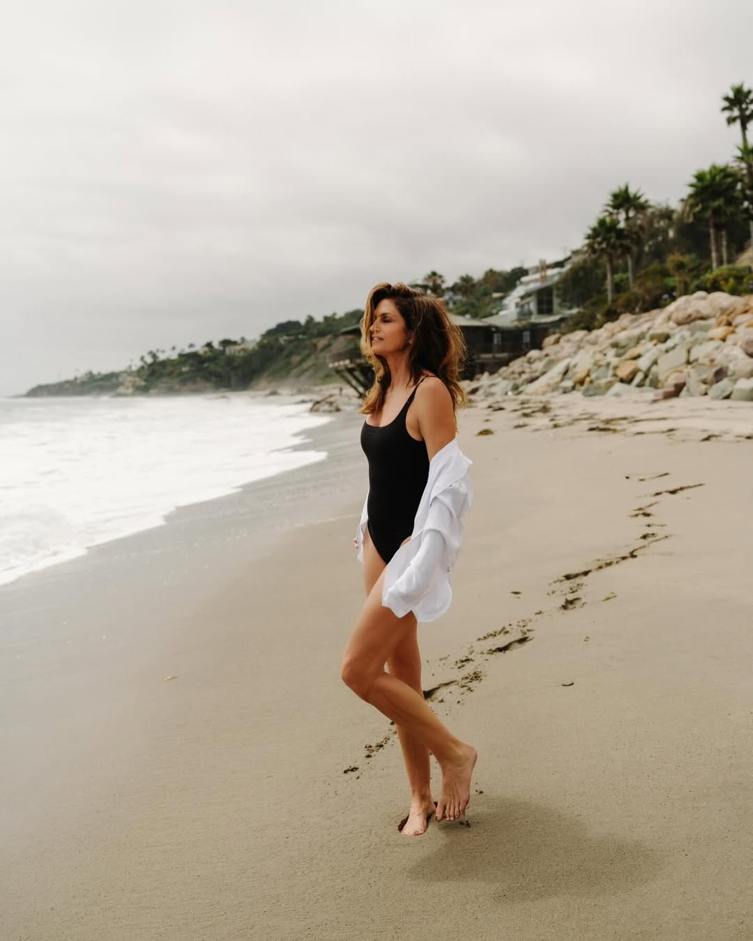Samuel Elkins X Cindy Crawford for vuori Aug. 25