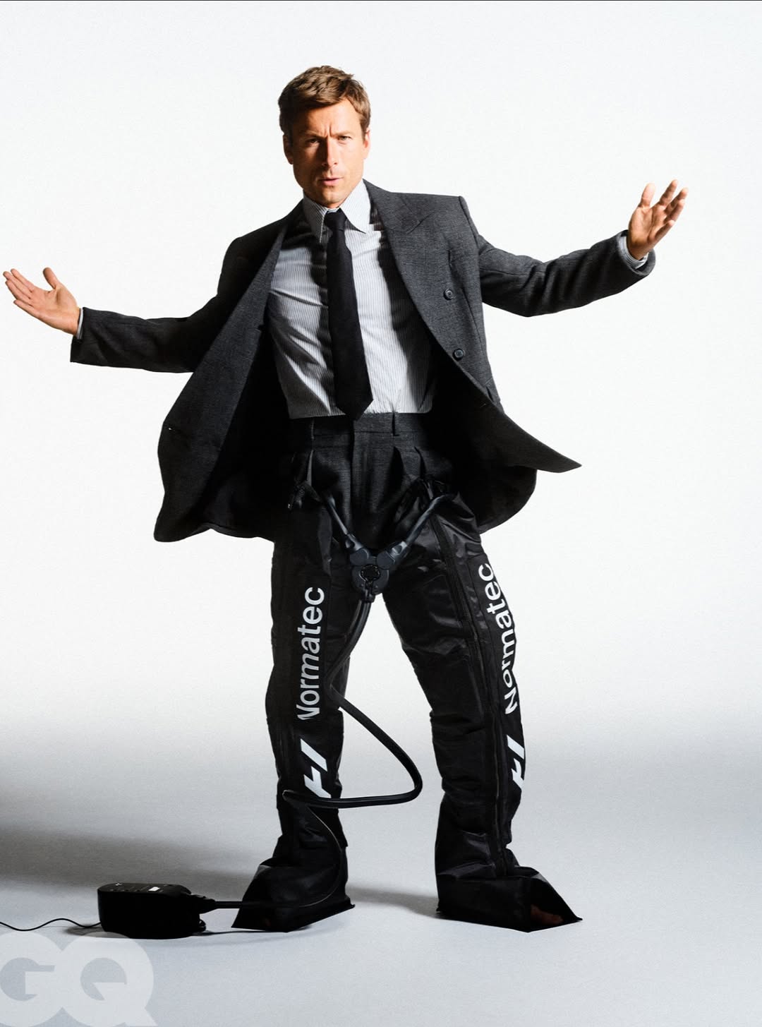 GQ- The state of the american male in 2025 starring @glenpowell
@gq 

Photographer: @blobbybloherty 
Stylist: @tobiasfrericks
Groomer: @larrykinghair
SFX artist: @tildax_x_
Set designer: @joshstovell
Tailor: @fayeeo
Production: @roscoproduction
Post Production: @inkretouch

#GQ #RoscoProduction