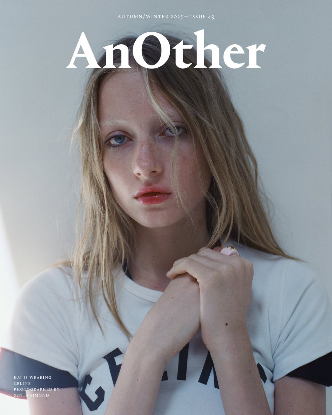 AnOther Magazine Autumn/Winter 2025 – Memory @anothermagazine

Photographer: @senta.simond
Styling: @emmawyman
Editor-in-chief: @susannahfrankel 
Art direction: @sj_todd_
Hair: @franziskapresche
Make-up: @melartermakeup
Manicure: @amacauvas
Casting: rachel_chandler and @nico_mao for @midlandagency
Model: @kaischreiberrr
Production: @roscoproduction
Post-production: @imagine.ldn
Special thanks: @lublinerart
Fashion: @celine

#AnOthermagazine #RoscoProduction