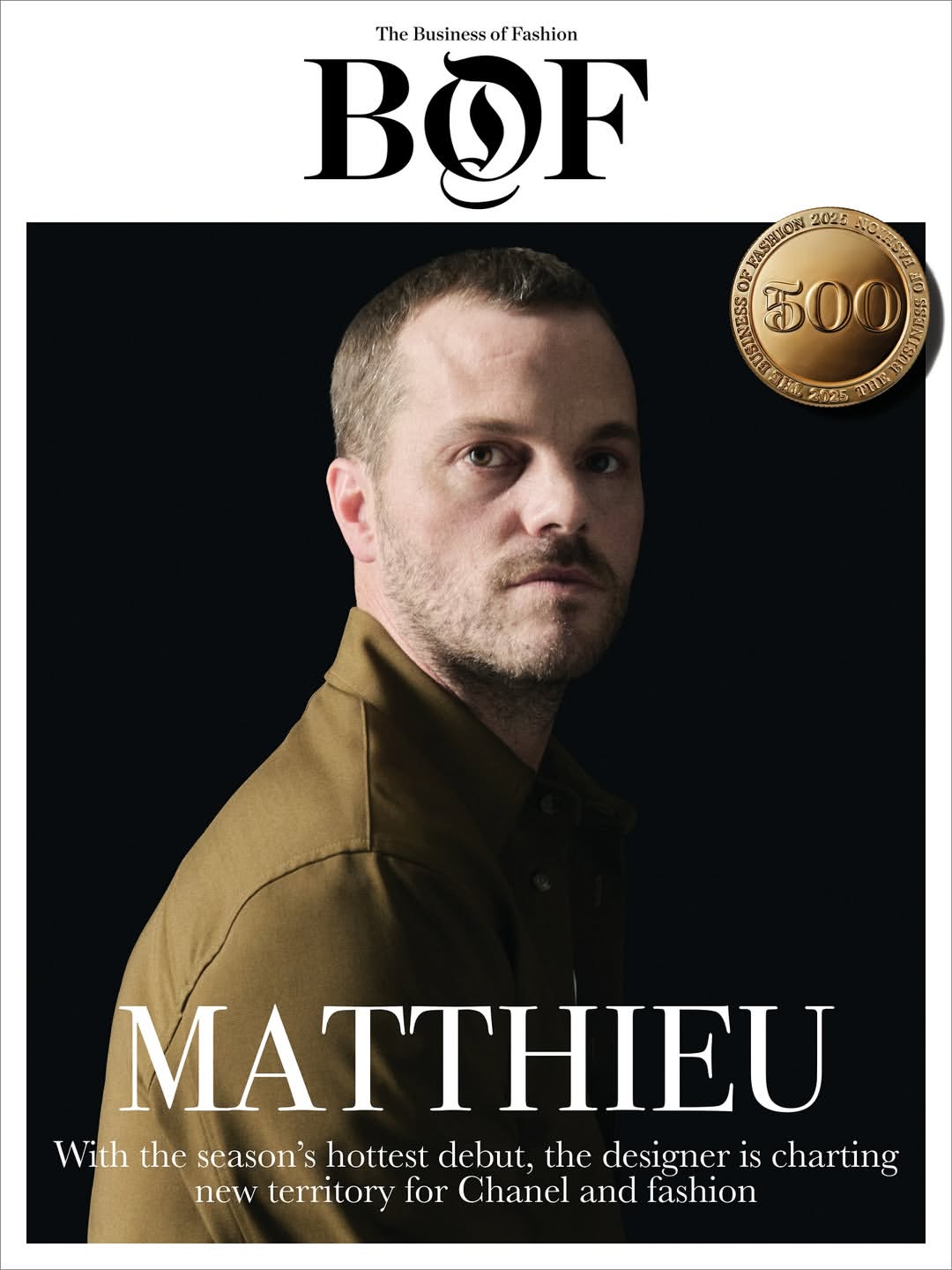 BOF #BoF500 
Covers ft. @yohjiyamamotoofficial, @matthieu_blazy, @kimkardashian 

Guest Creative Director (across all covers): @ferdinandoverderi 
Photographer (across all covers): @oliverhadleepearch 

For Matthieu Blazy:
Hair: @duffy_duffy 
Makeup: @christinecorbel 

For Kim Kardashian:
Stylist: @davidefriend
Hair: @dimitrishair
Makeup: @makeupbyariel
-
Production: @roscoproduction 

#bof #RoscoProduction