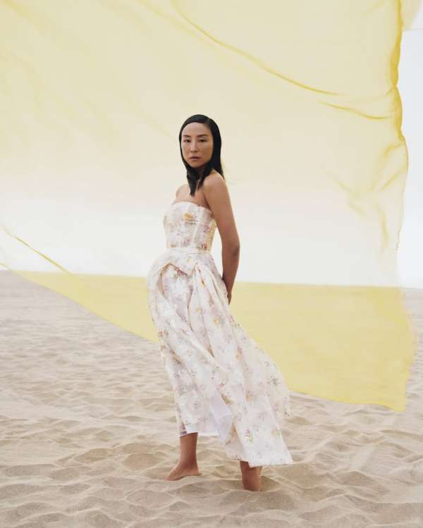 Vogue November Cover ft. Greta Lee