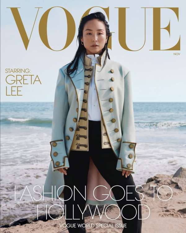 Vogue November Cover ft. Greta Lee