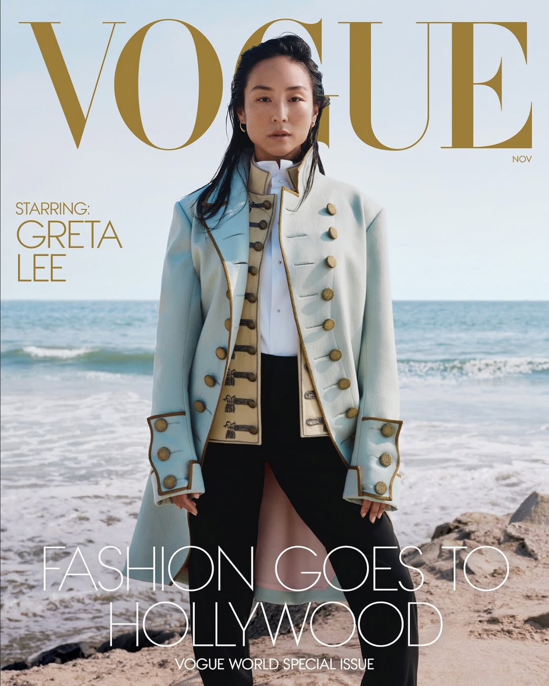Vogue November Cover ft. Greta Lee
@voguemagazine 

Writer: Lisa Wong Macabasco
Photographer: @tylersphotos
Fashion Editor: @malinajoseph
Global Creative Director: @raulmartinez1024
Global Entertainment Director: sergiokletnoy
Visuals Director: @pkv15
Sr. Visuals Editor: @kathryn_costigan
Hair: @hollismithhead
Makeup: @emikaneko 
Manicurist: @nailsbyemikudo
Tailor: Susie Kourinian for Susie's Custom Designs
Set Design: @jeremyreimnitz 
Produced by: @roscoproduction

#Vogue #RoscoProduction