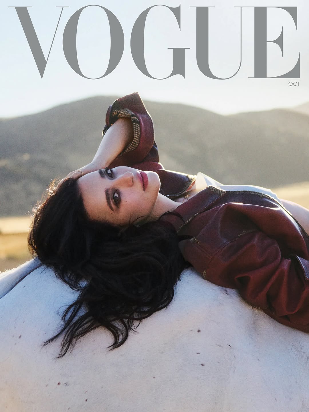 Vogue October Cover with Mikey Madison