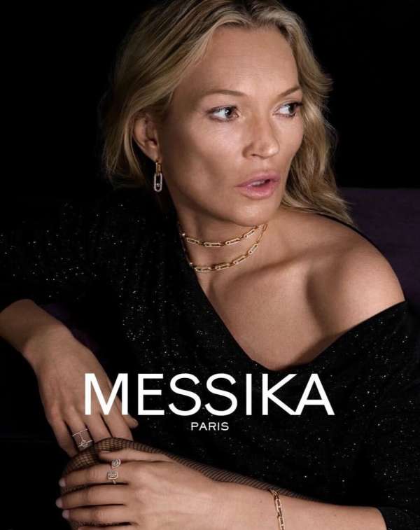 Shoot @katemossagency X @messika 