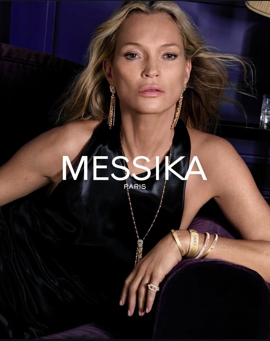Shoot @katemossagency X @messika 
