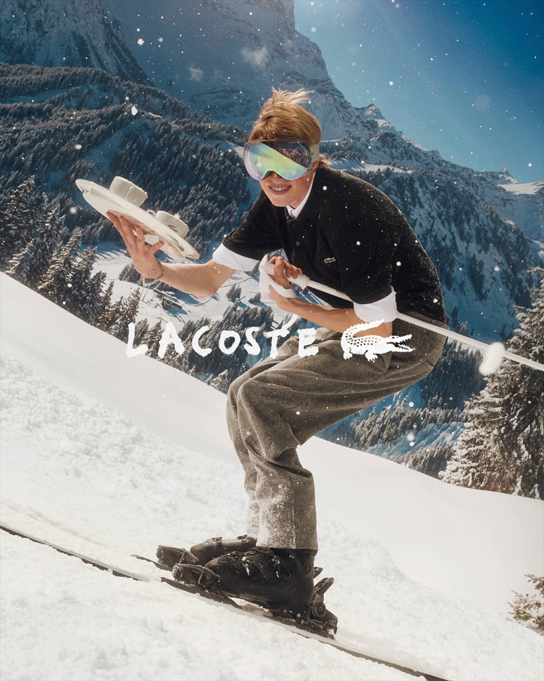 Samuel Bradley X Lacoste