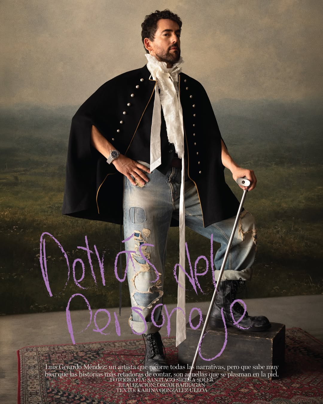Santiago Sierra Soler X Vogue Latino America