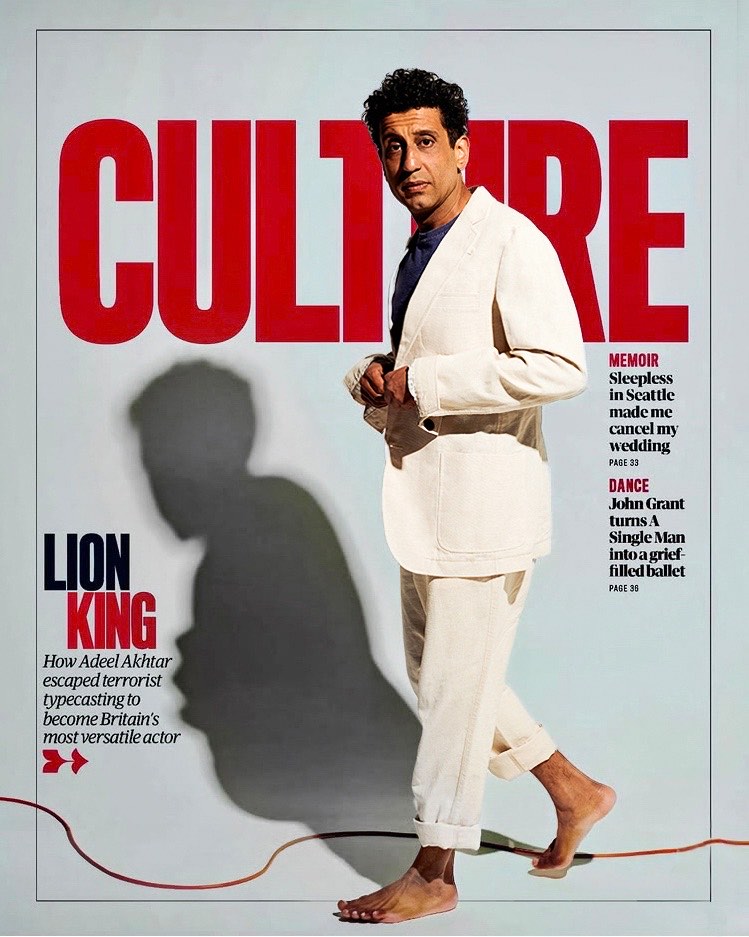 Sarah Cresswell X Adeel Akhtar for Guardian Saturday Jun. 25