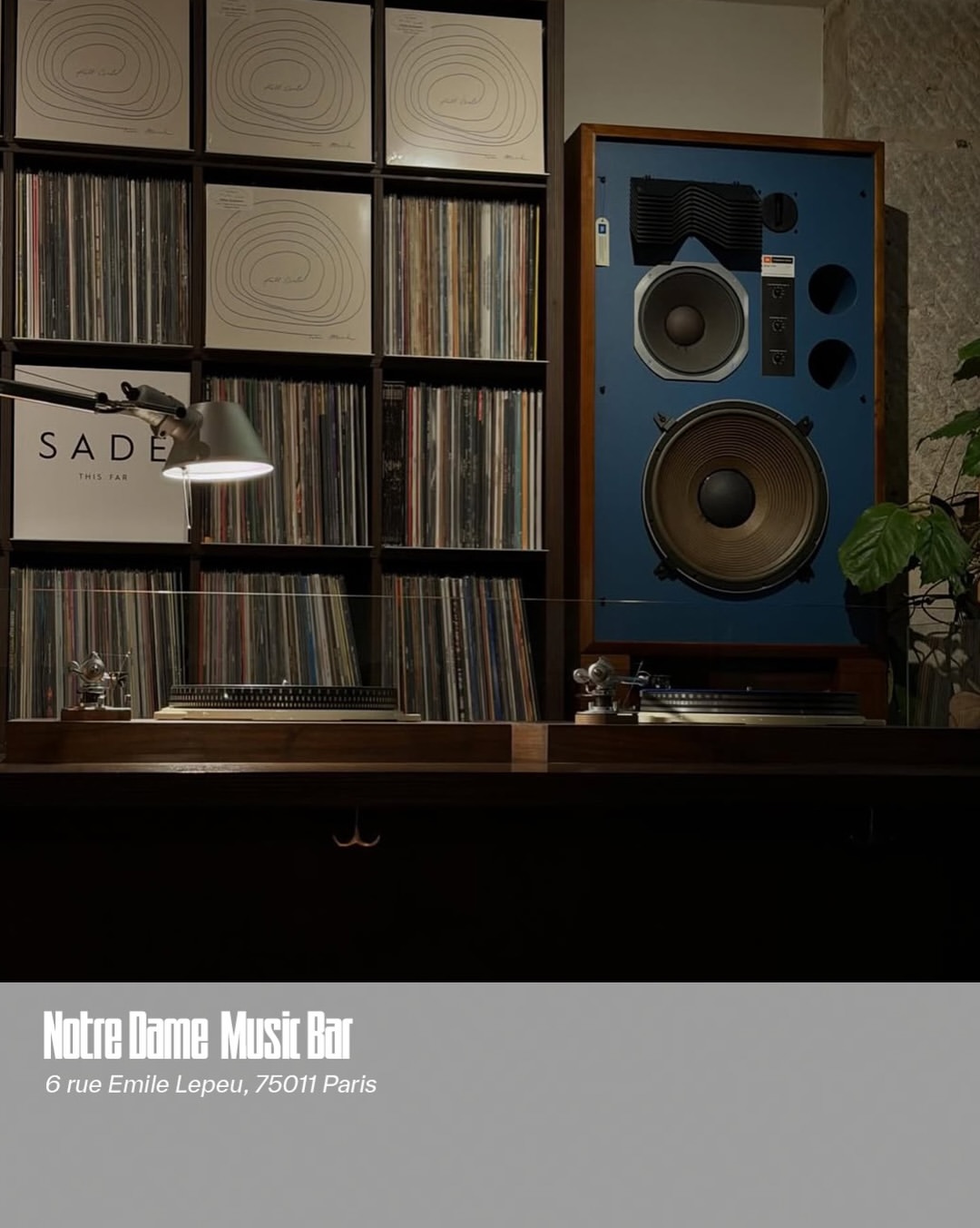 Audiophiles parisiens, si vous aimez siroter des c...