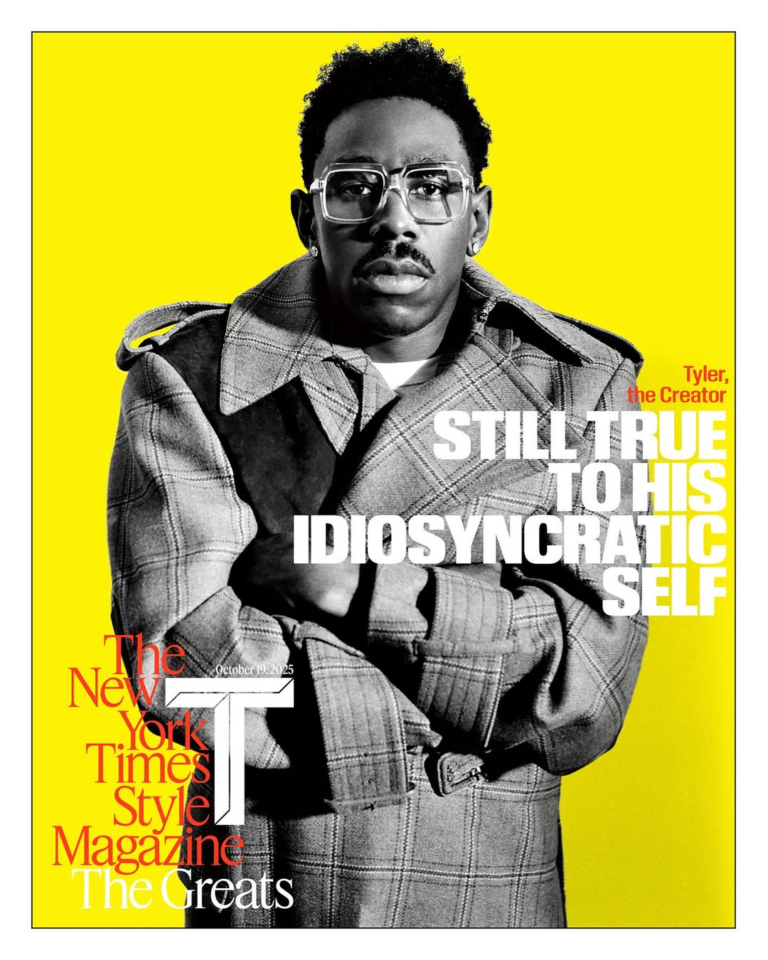 Luis Alberto Rodriguez X Tyler, The Creator for T Magazine Oct. 25