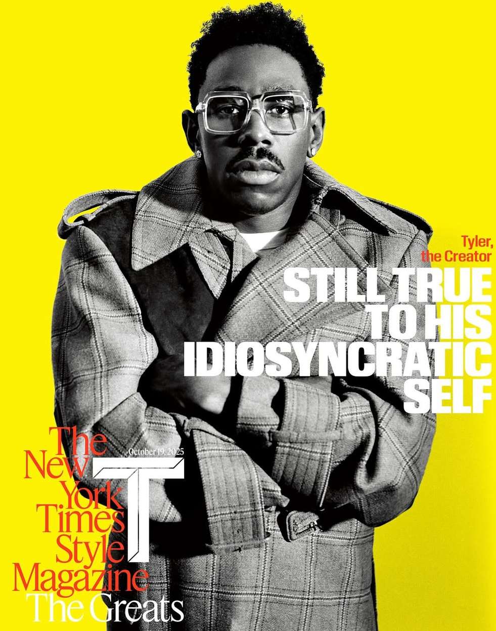 Luis Alberto Rodriguez X Tyler, The Creator for T Magazine Oct. 25