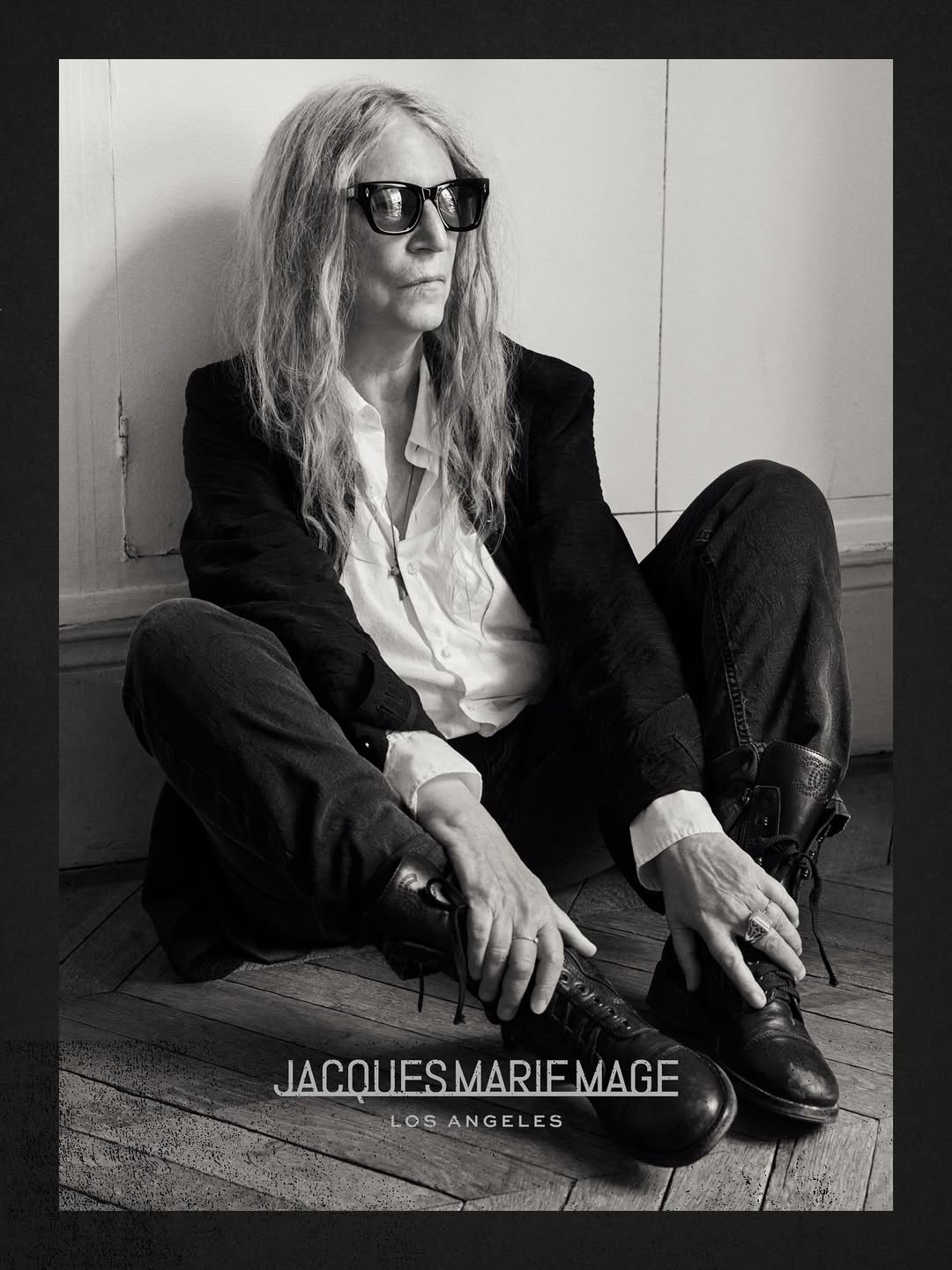 Ethan James Green X Patti Smith for Jacques Marie Mage Oct. 25