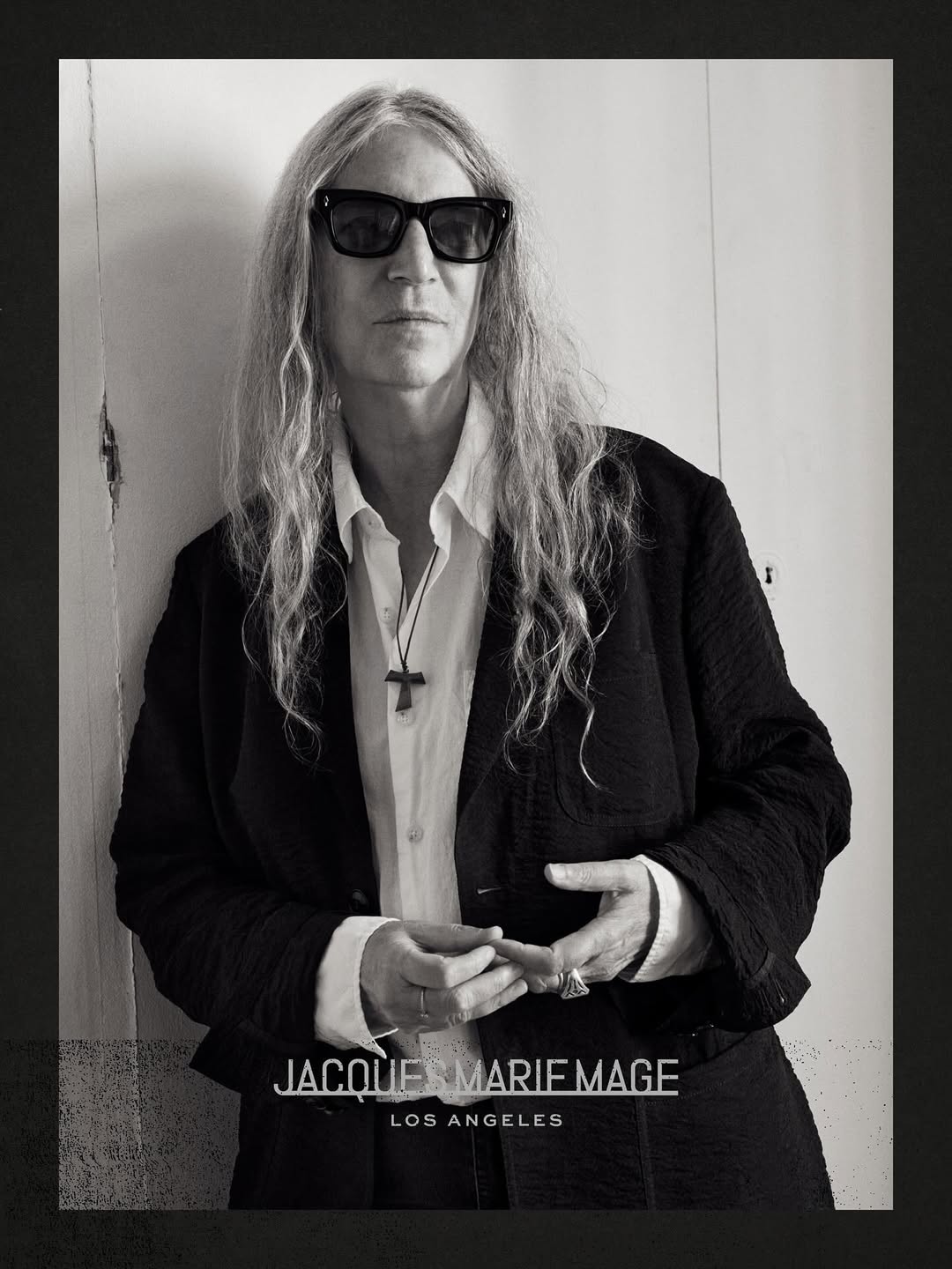 Ethan James Green X Patti Smith for Jacques Marie Mage Oct. 25