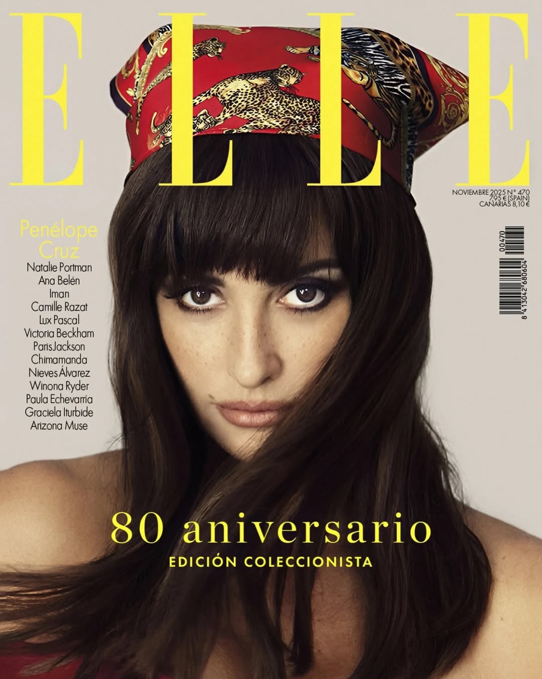 Xavi Gordo X Penelope Cruz for ELLE España Oct. 25