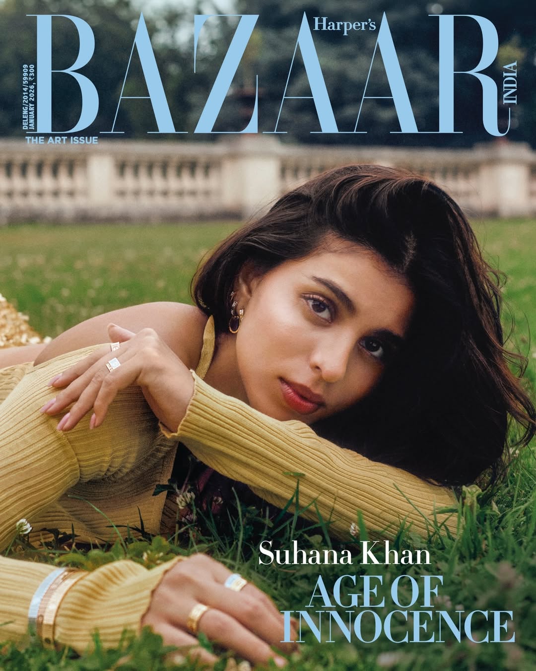 Xavi Gordo X Suhana Khan for Harper’s Bazaar India Jan. 26