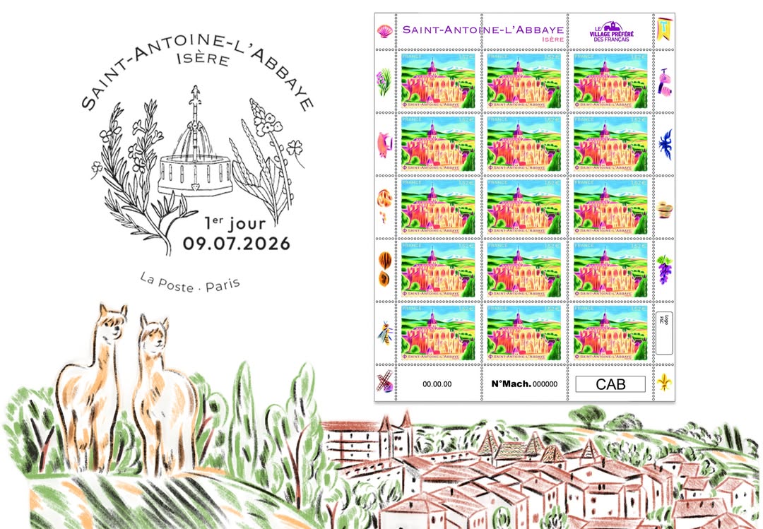 Caroline Péron X La Poste Jul. 26