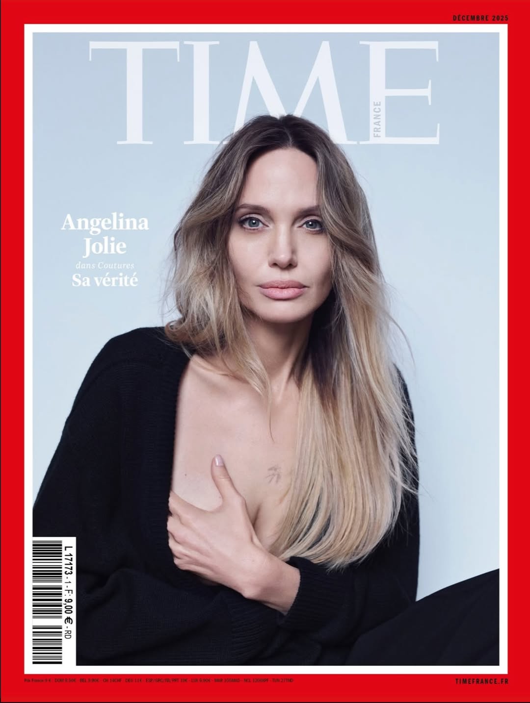 Nathaniel Goldberg X Angelina Jolie for Time Dec. 25