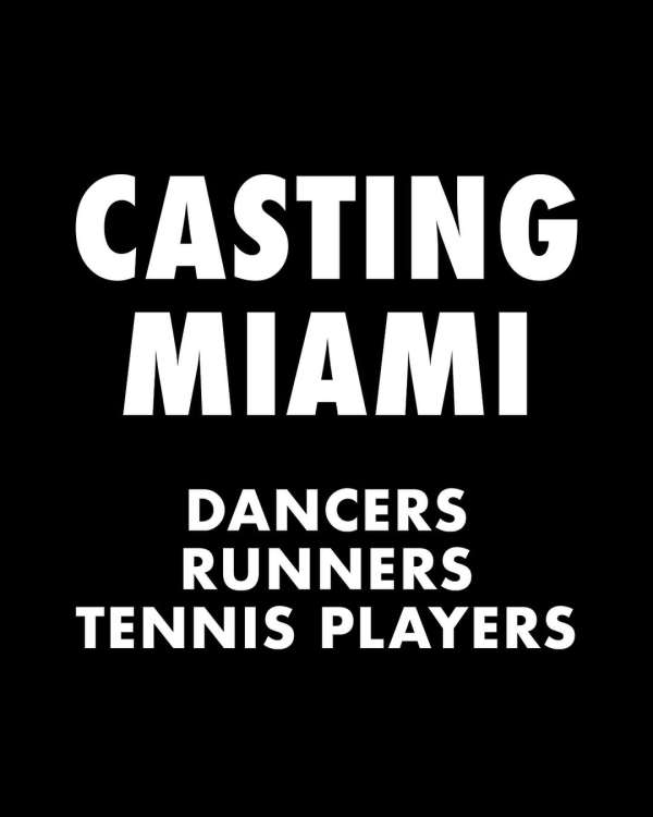 MIAMI! We are casting female dancers, runne...