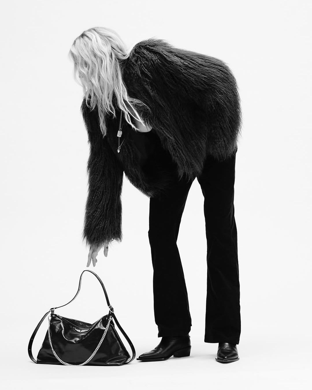 Zadig & Voltaire, Fall Winter 25 with Paris Jackson

Paris Jackson embodies the spirit of Zadig & Voltaire in the house’s Fall-Winter 2025 campaign, a visual journey that fuses attitude with artistry. Captured through the lens of Max Hoell, the campaign reimagines the brand’s rebellious essence with a refined edge, presenting Jackson in effortlessly striking ensembles that blur the line between elegance and subversion.
Each image reveals a new facet of her persona, from the untamed allure of a faux-fur statement coat and darkened lenses to the bold sensuality of a crisp white jacket layered with chains. The narrative moves between strength and spontaneity, introspection and freedom.
The styling celebrates tactile contrasts: shaggy textures, well-worn denim, tailored silhouettes, and exaggerated proportions that redefine modern rebellion with couture precision.

Creative Direction @zadigvoltaire
Photographer @‌maxhoell
Talent @parisjackson
Styling @victoiresimonney
Post House @sheriff.projects
#sheriffprojects
