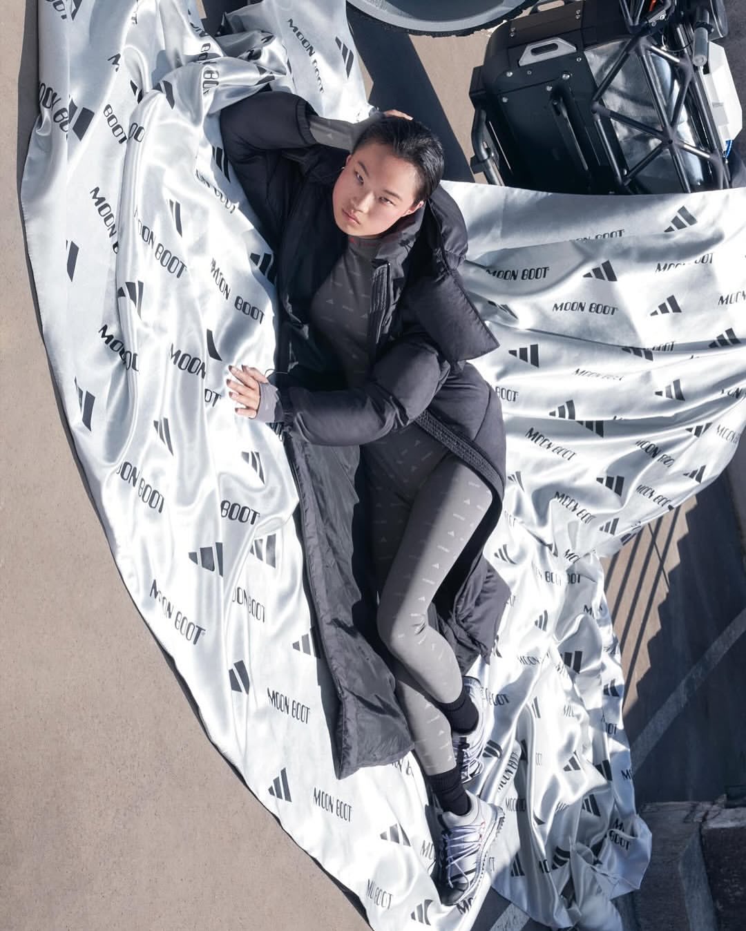 Bleu Mode for Adidas x Moon Boot FW25 Campaign