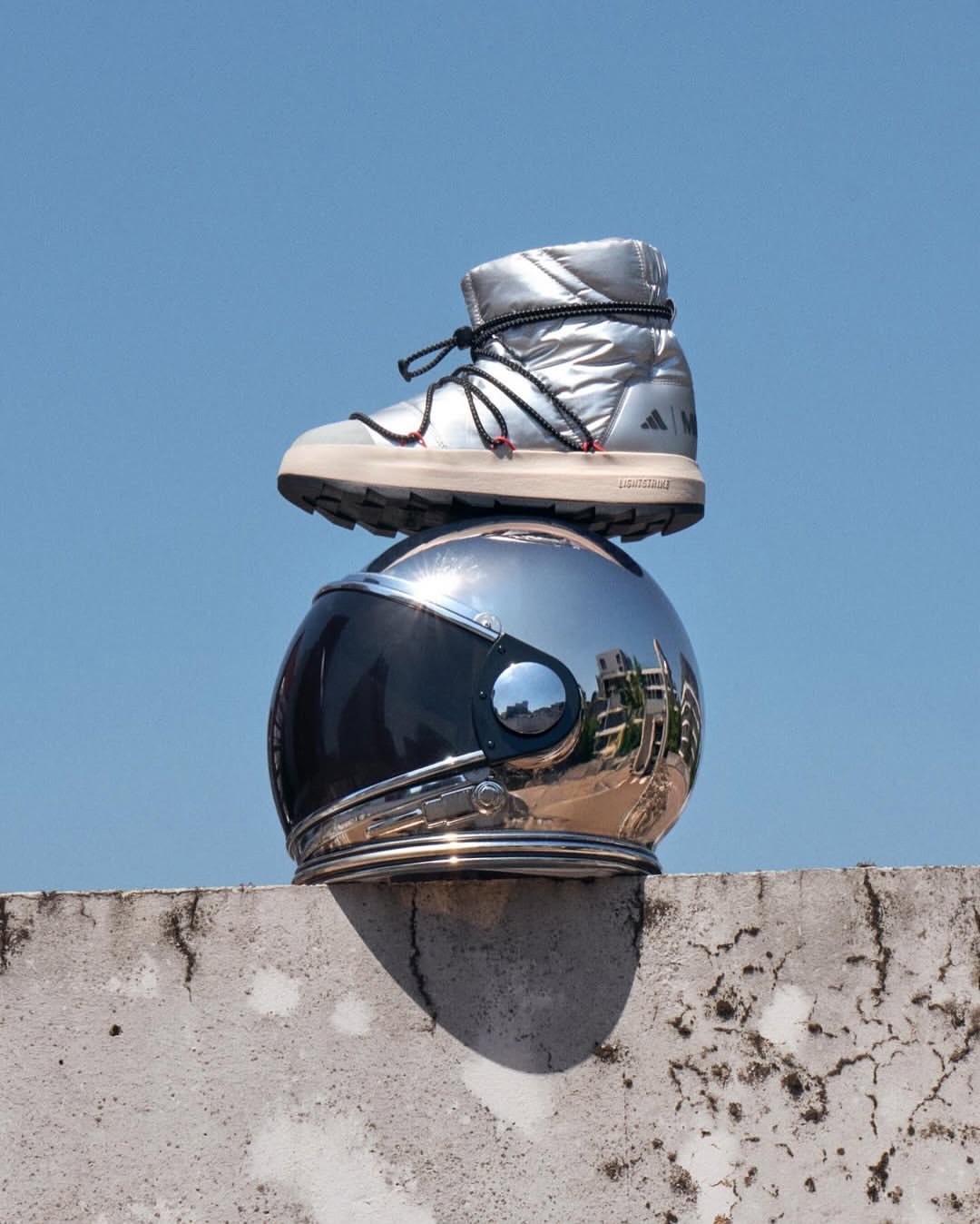 Bleu Mode for Adidas x Moon Boot FW25 Campaign
